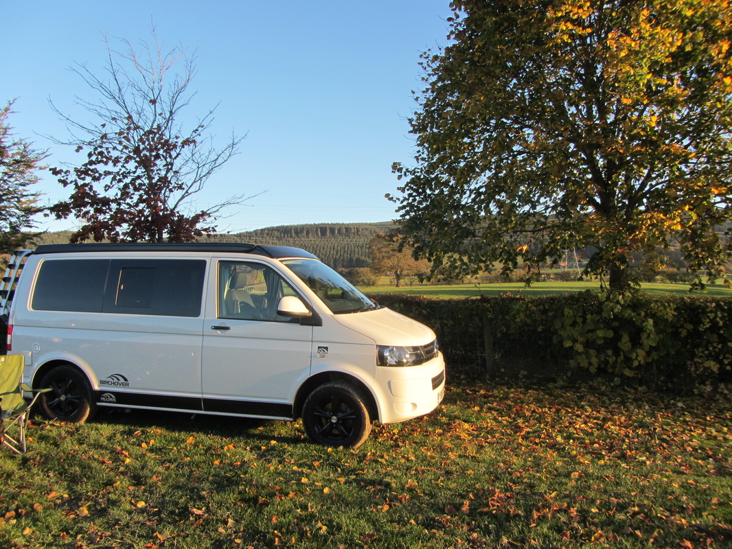 Campervan hire from East Midlands to Wales